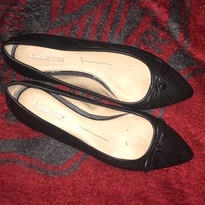 🖤CLEARANCE!🖤Black Snake-Embossed Ballet Flats